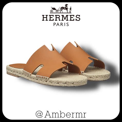 hermes eusebio espadrilles|Hermes antigua espadrille.